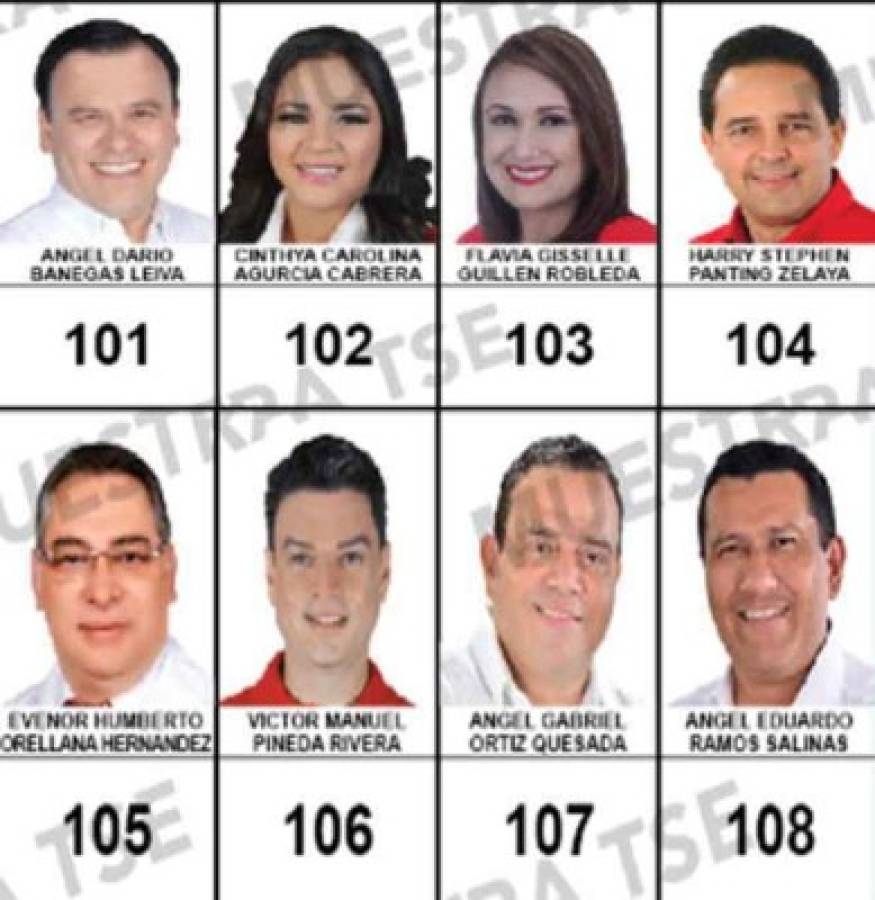 Especial elecciones Honduras 2017: Los candidatos a diputados por Cortés