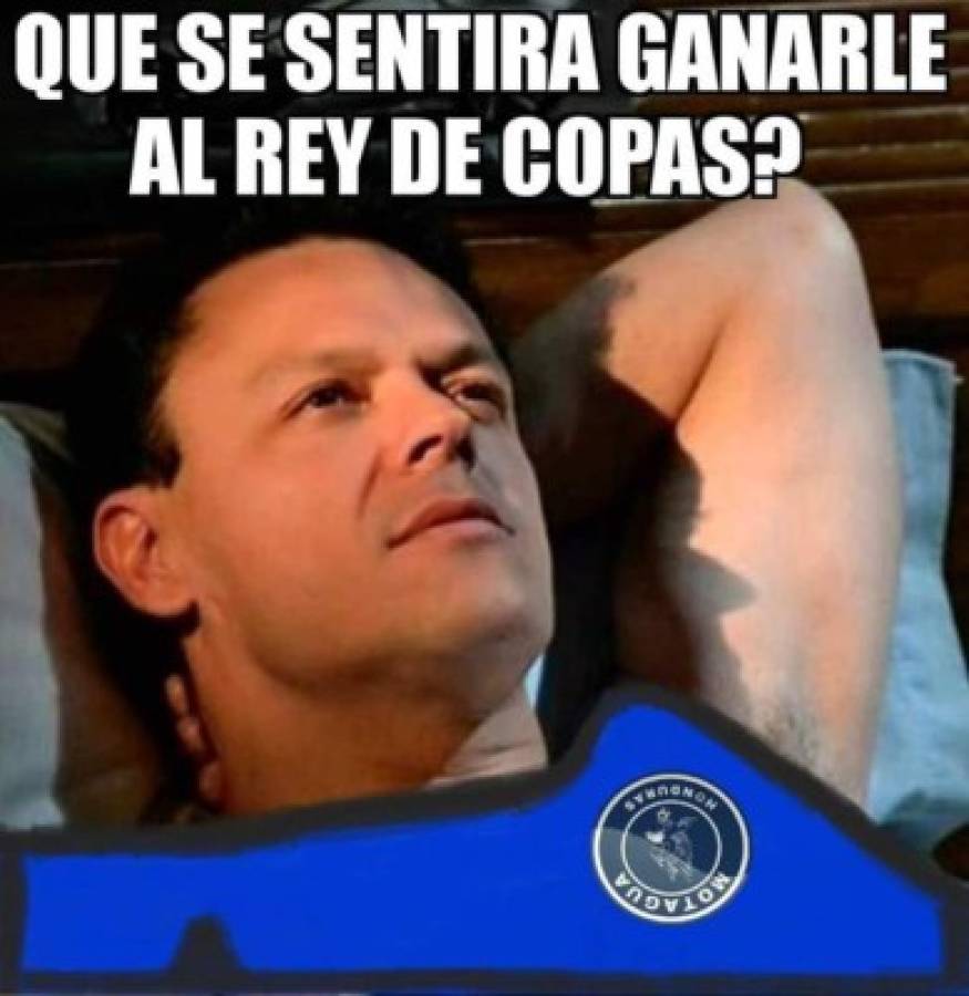 Olimpia tiene de hijo a Motagua y los memes no pueden faltar en contra de los azules