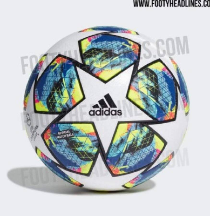 Filtran el nuevo balón de la Champions League para la próxima temporada