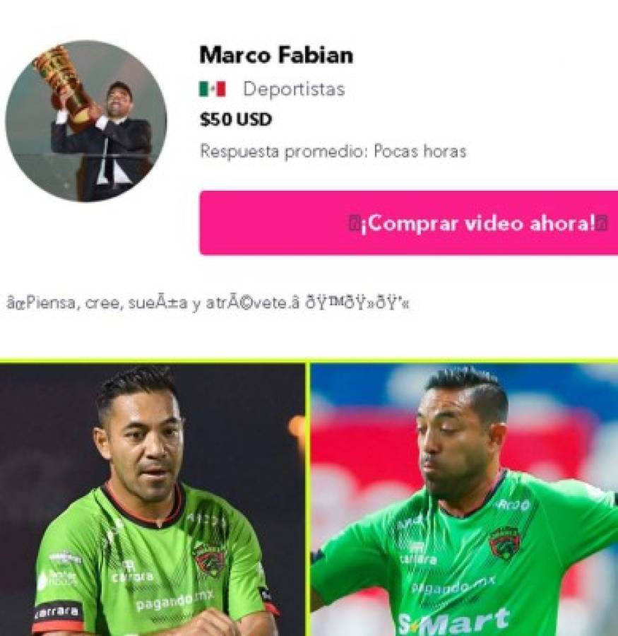 La dura realidad del mexicano Marco Fabián: Sin club y vende saludos en internet por mil pesos