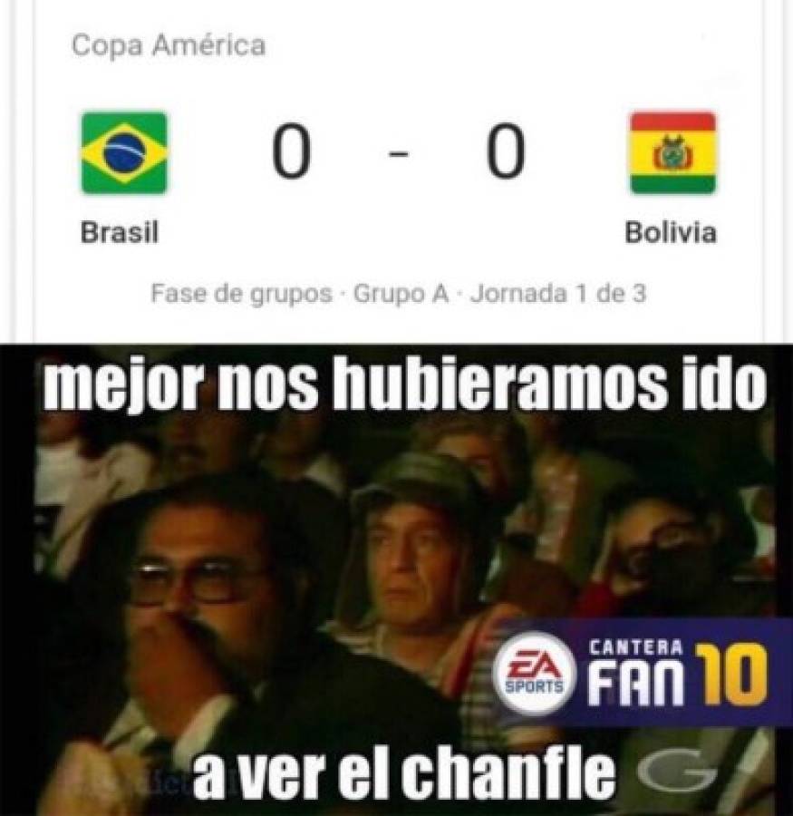 Coutinho, Barcelona y los memes del Brasil-Bolivia en la Copa América 2019