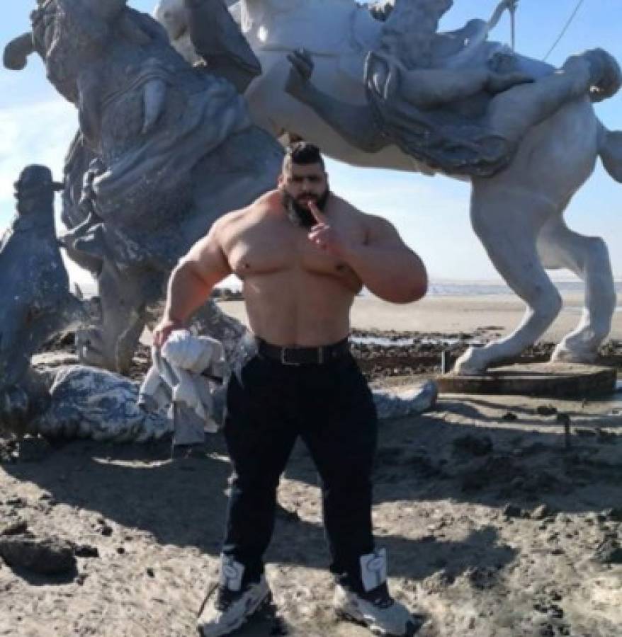 El Hulk iraní se prepara para su primer combate: ''Esta vez volví para vengarme de todos...''