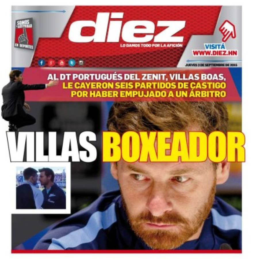 Nuestras portadas digitales de las noticias más destacadas de hoy jueves