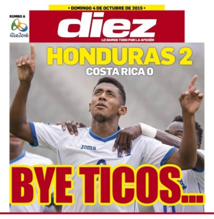 Portadas digitales de DIEZ de este domingo 4 de octubre del 2015