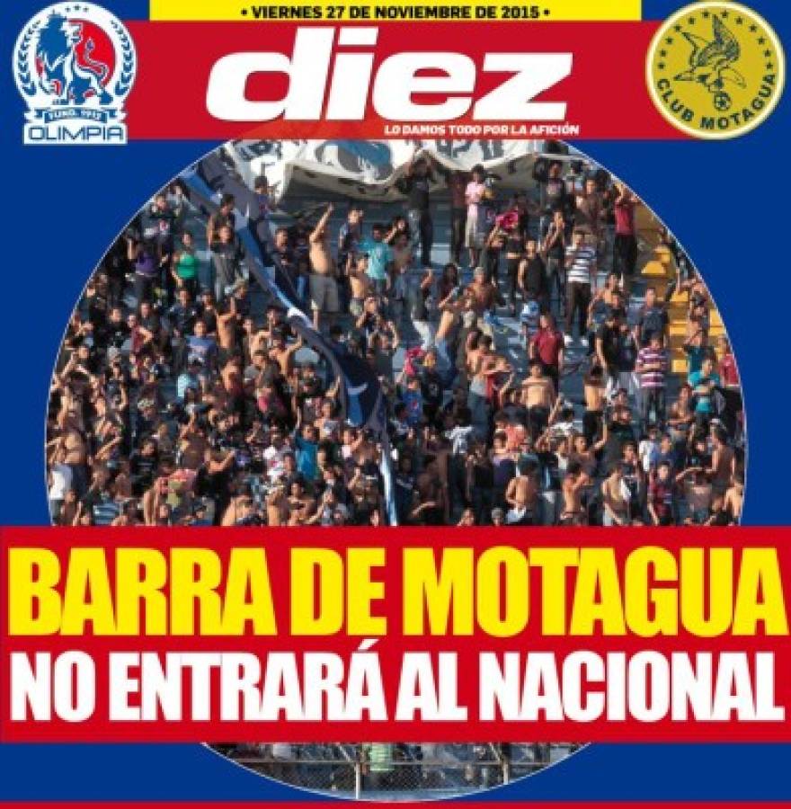 Las portadas con las noticias más importantes este viernes