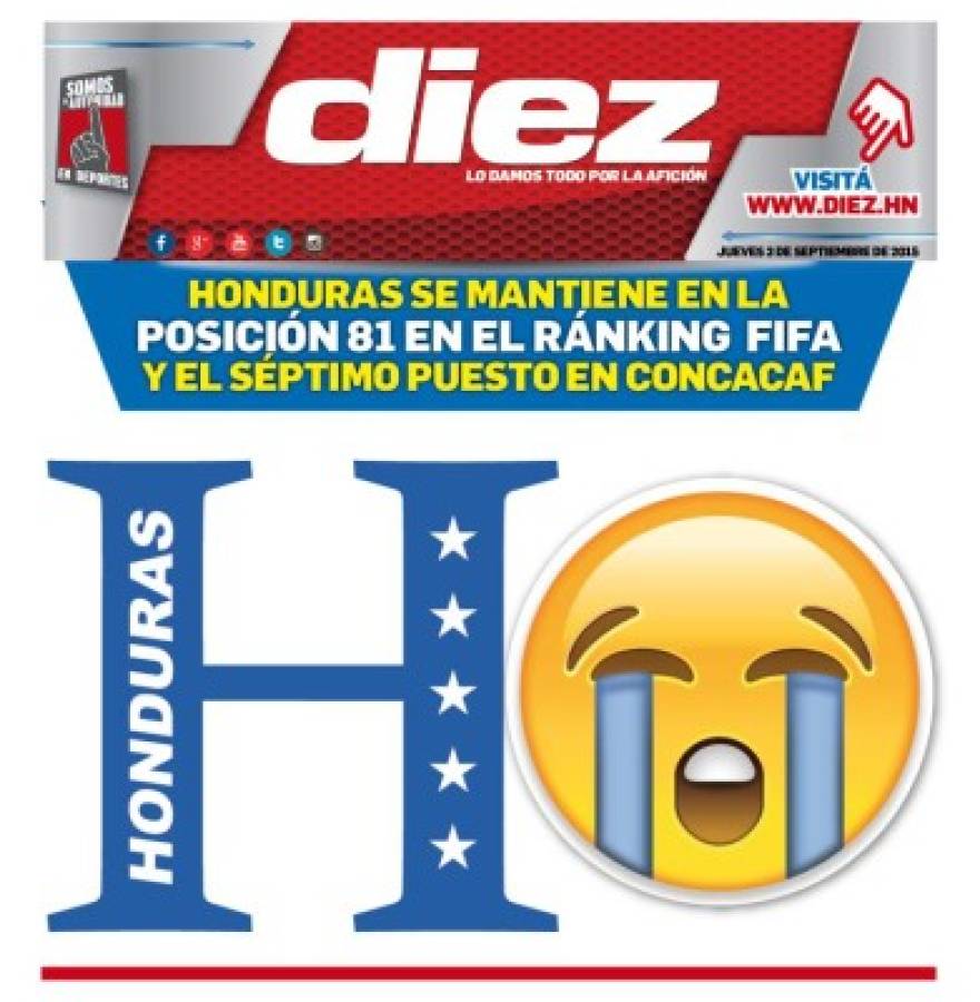 Las portadas de DIEZ del 2 de septiembre del 2015