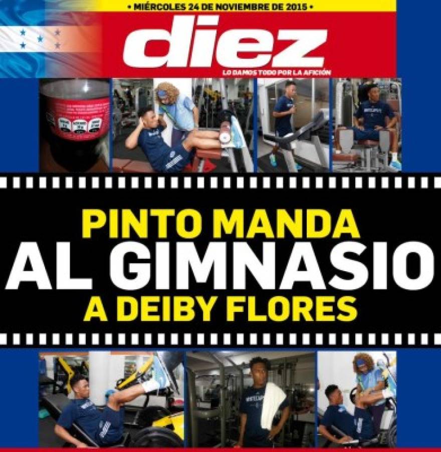 Portadas digitales de DIEZ de este miércoles 25 de noviembre