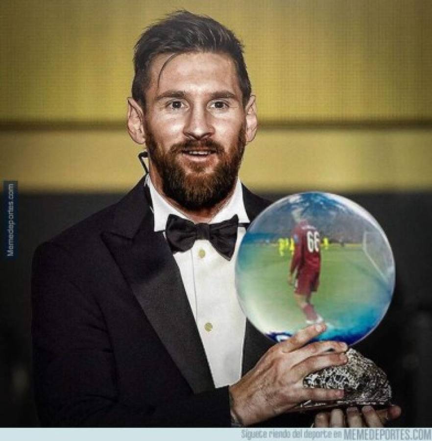 Messi gana su sexto Balón de Oro y los memes se burlan de Cristiano Ronaldo