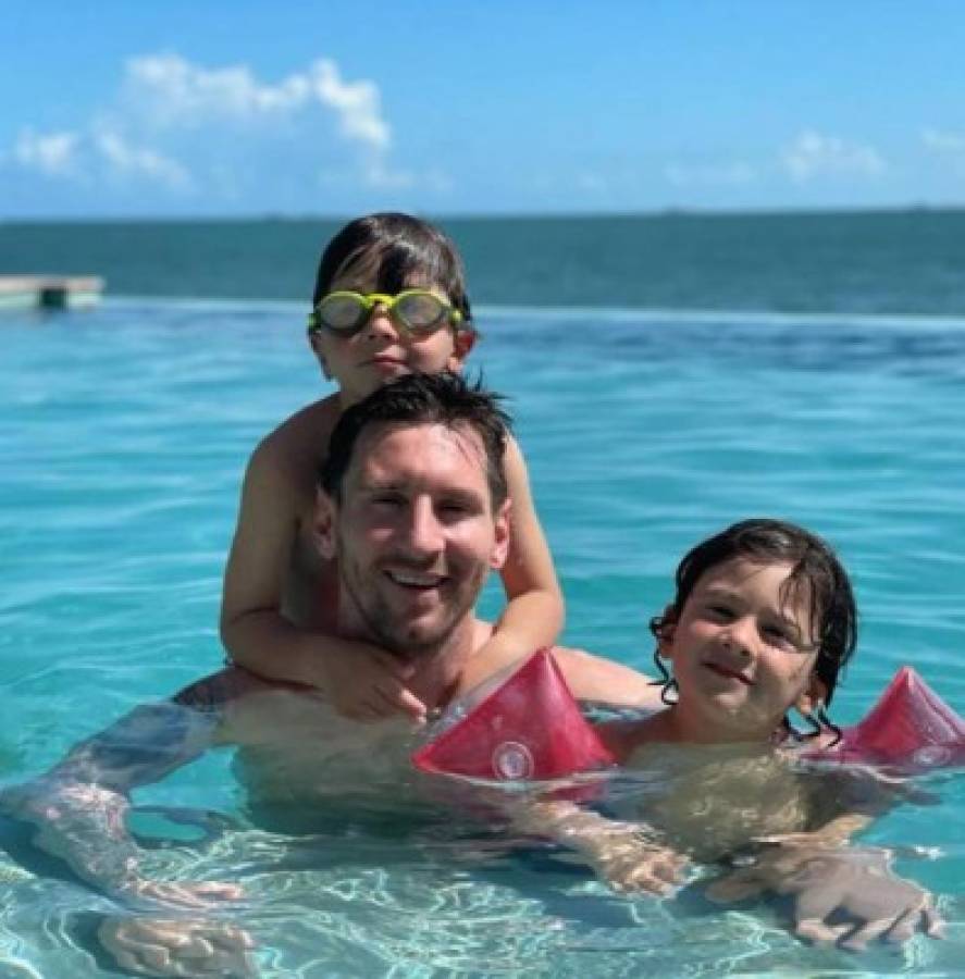 Antonela Roccuzzo cautiva e inesperado regalo: las nuevas fotos de las vacaciones de Messi en Miami  