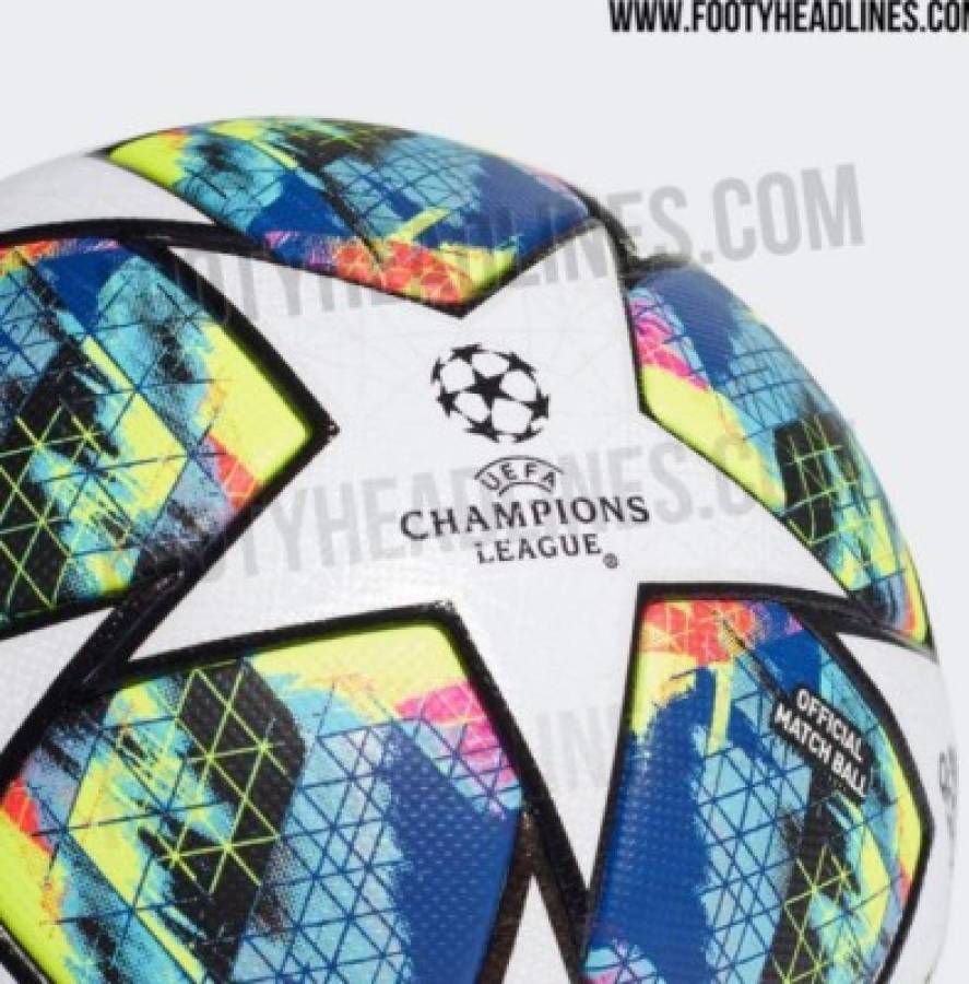Filtran el nuevo balón de la Champions League para la próxima temporada