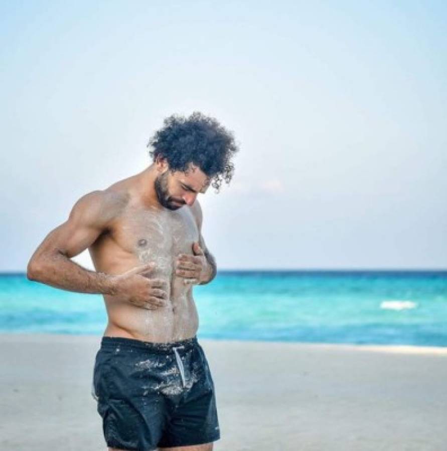 Playa y arena: Las tremendas vacaciones de Mohamed Salah tras ganar la Champions League  