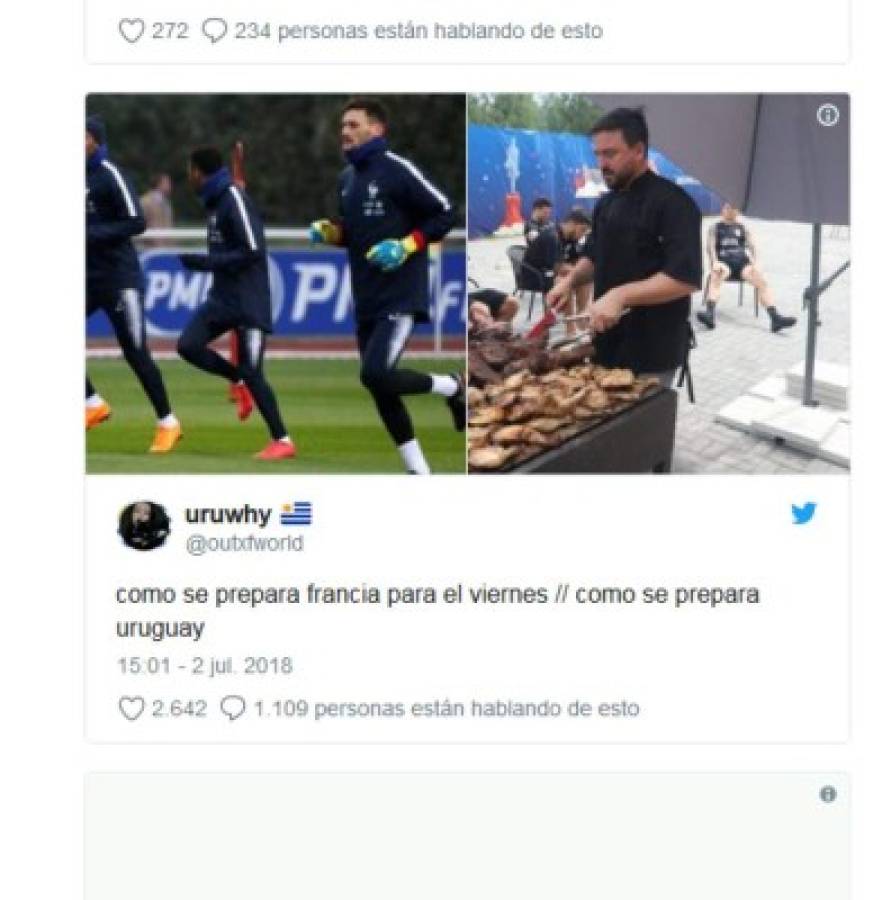 Los memes atacan a Muslera y Suárez tras eliminación de Uruguay ante Francia