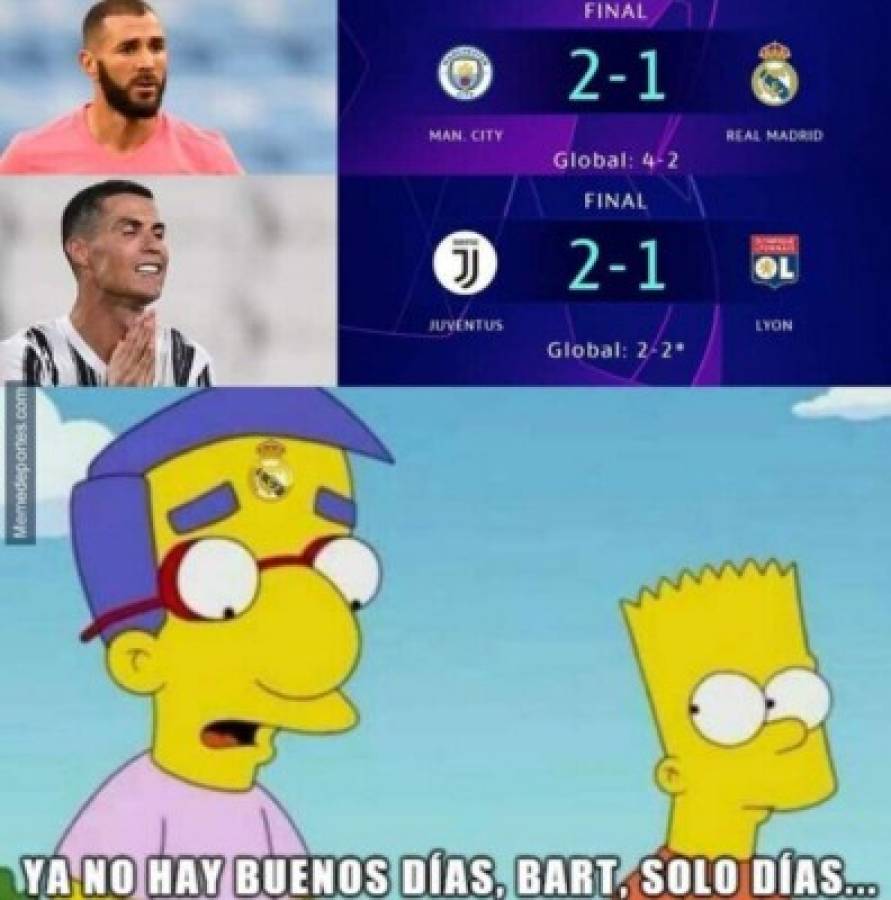 Cristiano Ronaldo y Real Madrid, las víctimas que dejaron los memes tras los octavos de Champions