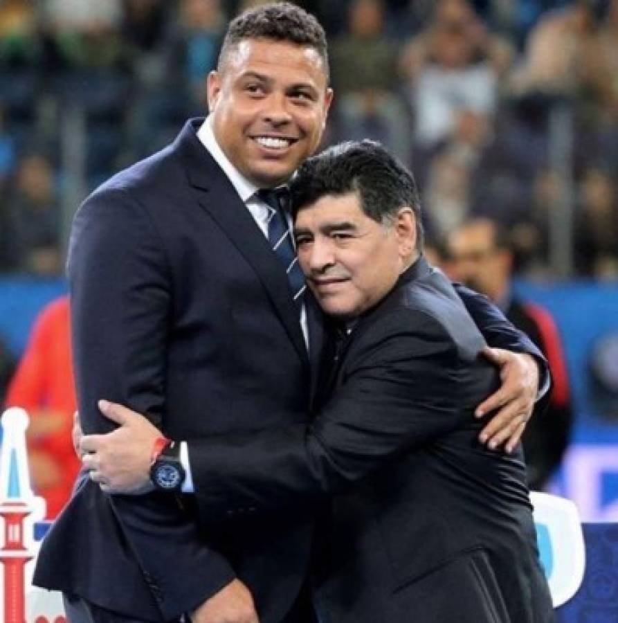 El semejante regalo que Ronaldo guardará toda la vida y la última conversación con Maradona