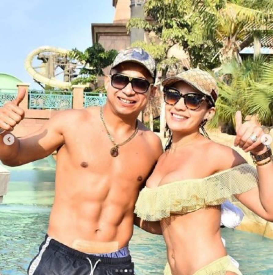 La sexy esposa de Emilio Izaguirre deslumbra en Dubai con su figura