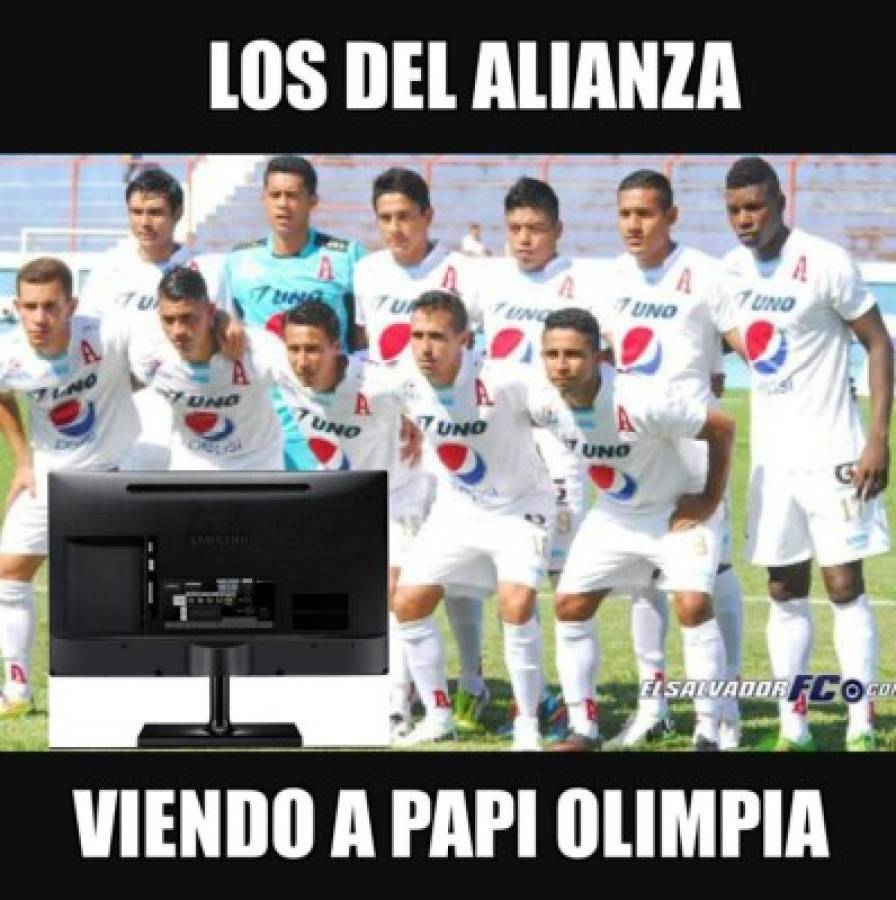 Los terribles memes que dejó la goleada de Olimpia a Plaza Amador