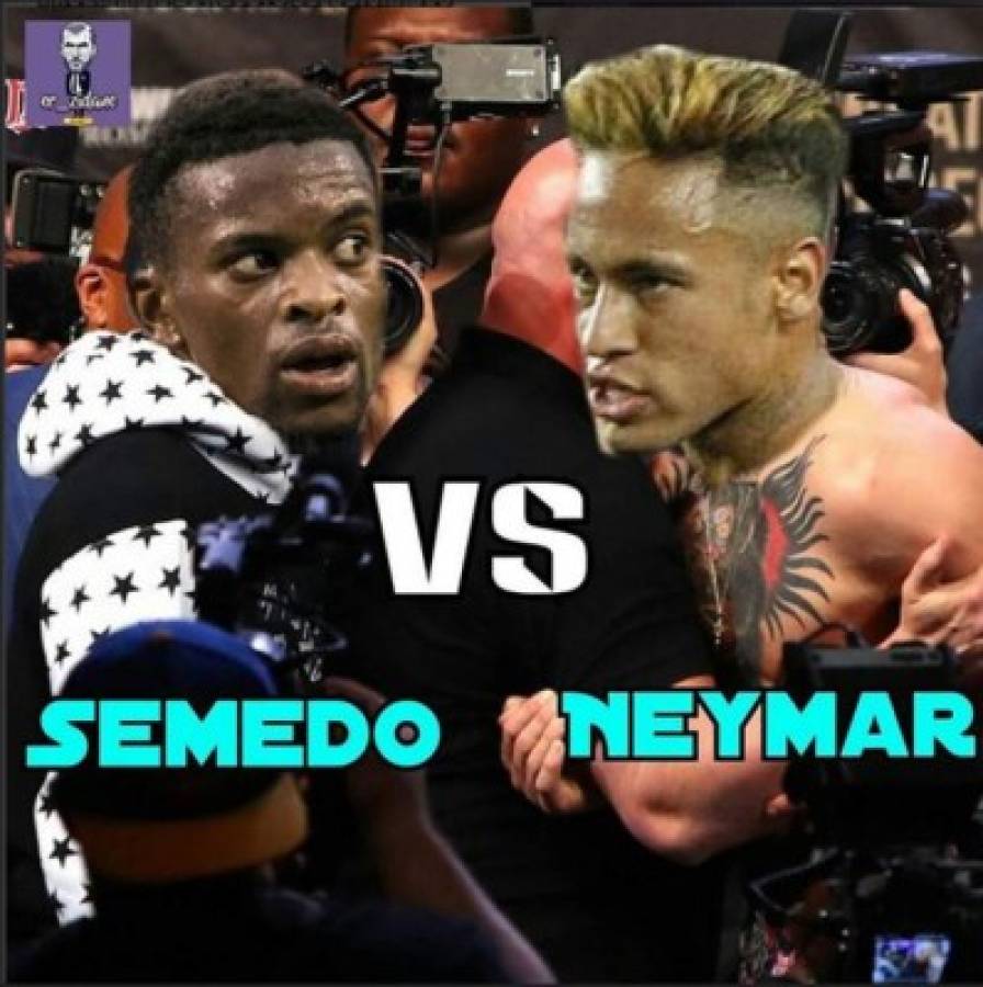 ¡NO PERDONAN! Los memes de la pelea entre Neymar y Semedo