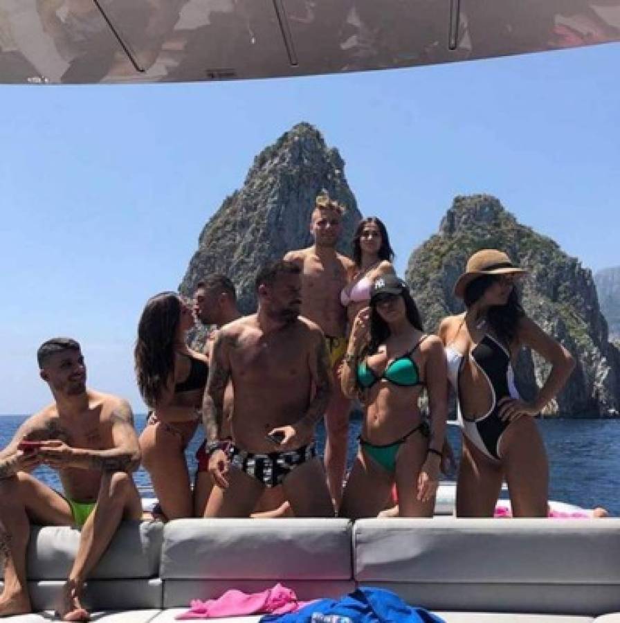 Las picantes vacaciones de Ciro Immobile y su espectacular esposa Jessica Melena