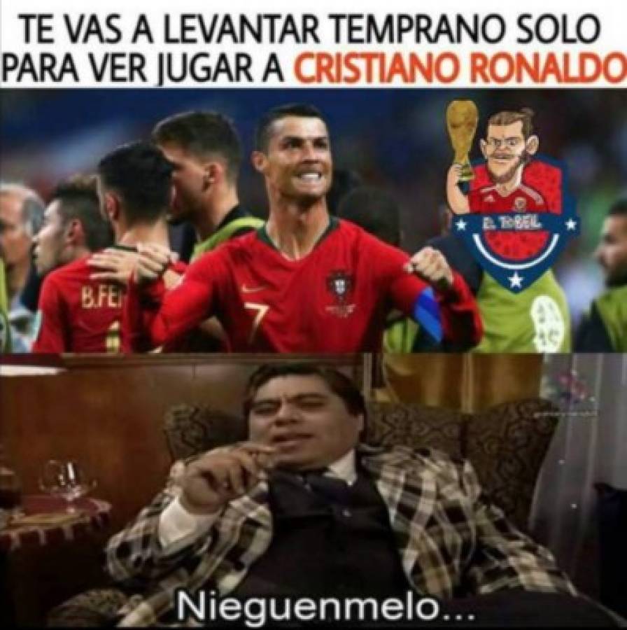 Los memes van directo a Cristiano Ronaldo tras su cuarto gol en Rusia-2018