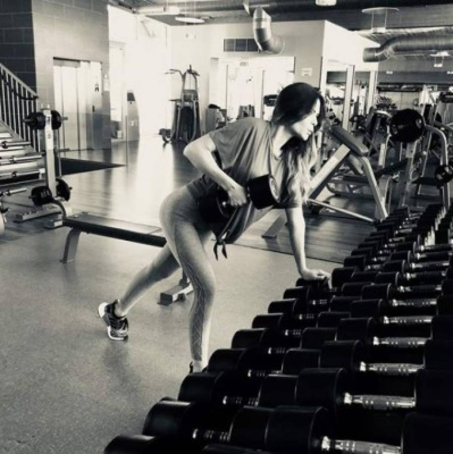 Romina Belluscio, la mujer del exmadridista Guti que es adicta al fitness