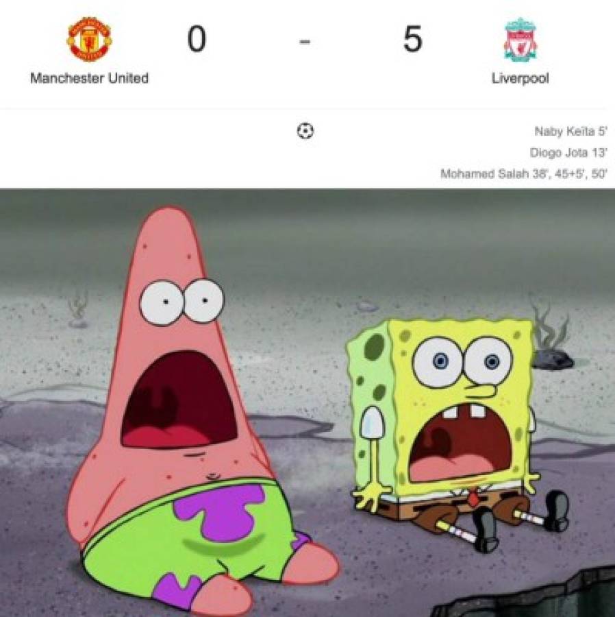 Para reír: Liverpool humilló al Manchester United y los memes revientan a Cristiano Ronaldo