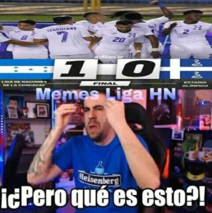 ¡Imperdibles! Los crueles memes que dejó el triunfo de Honduras por 1-0 ante Martinica