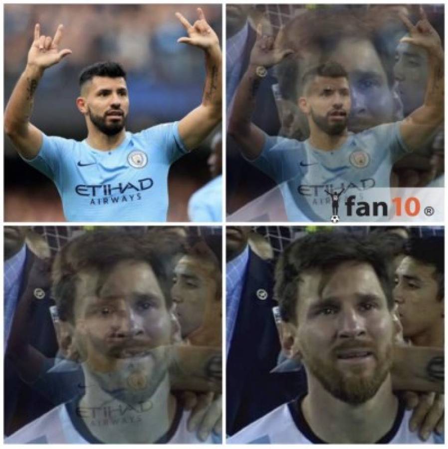 Los memes destrozan al 'Kun' Agüero tras derrota del Manchester City ante el Tottenham