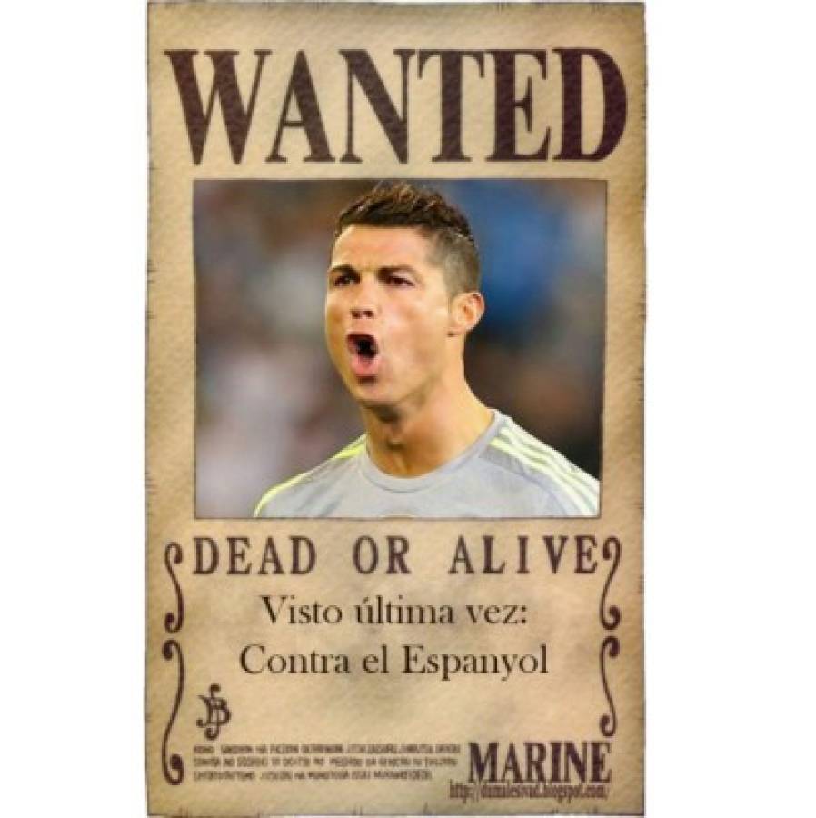 Cristiano no se salva de los memes tras pésima actuación con Real Madrid