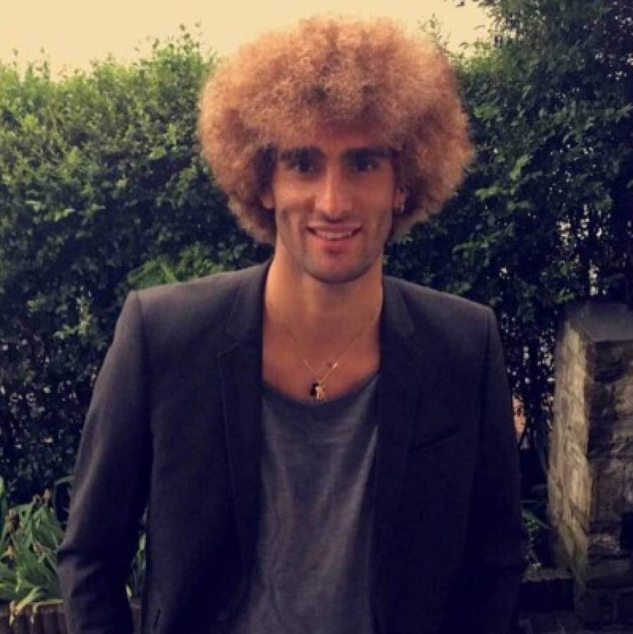 ¡Revolucionario! Todos los 'looks' de Marouane Fellaini en su carrera