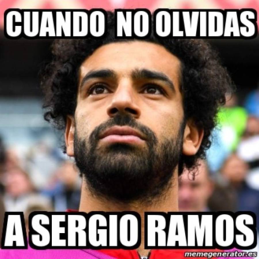 MEMES: No perdonan a Sergio Ramos al ver a Salah en el banco de Egipto
