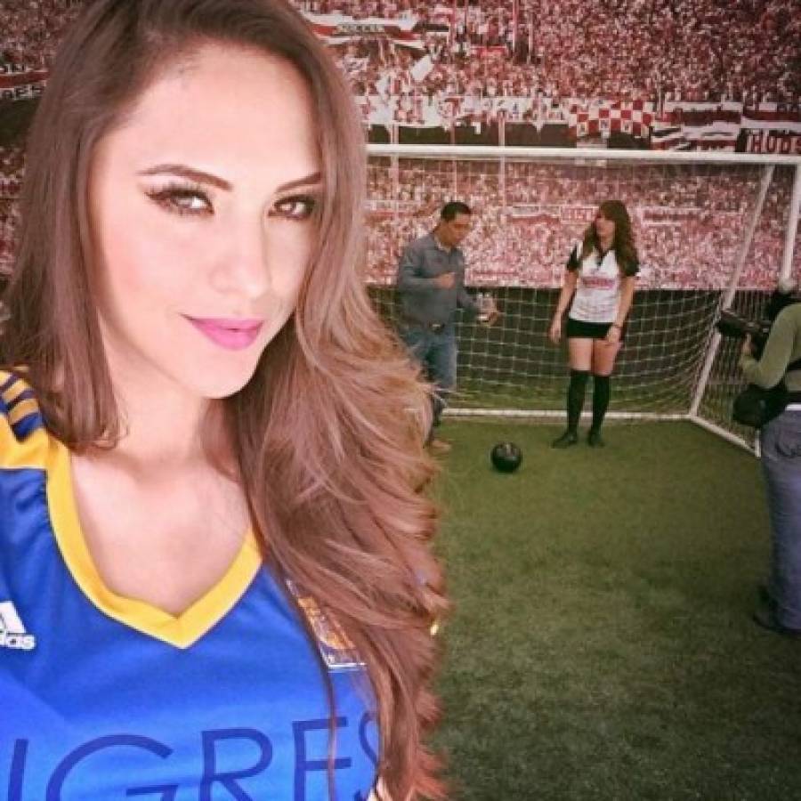 Miroslava Montemayor, la presentadora mexicana que quiere ver a Tigres campeón