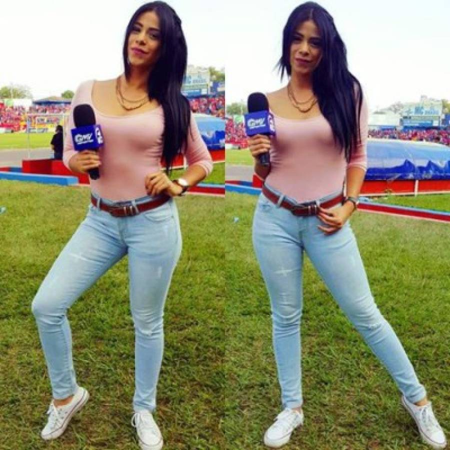 Tuty Santamaría, la hermosa presentadora salvadoreña