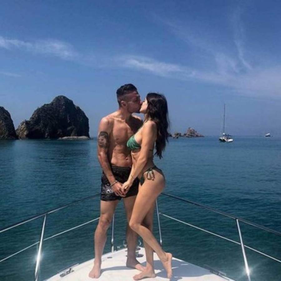 Las picantes vacaciones de Ciro Immobile y su espectacular esposa Jessica Melena