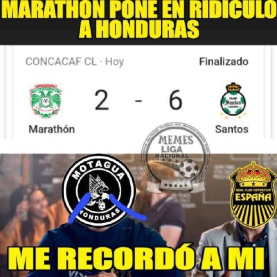 Los otros memes que no has visto y en donde destrozan al Marathón por derrota ante Santos