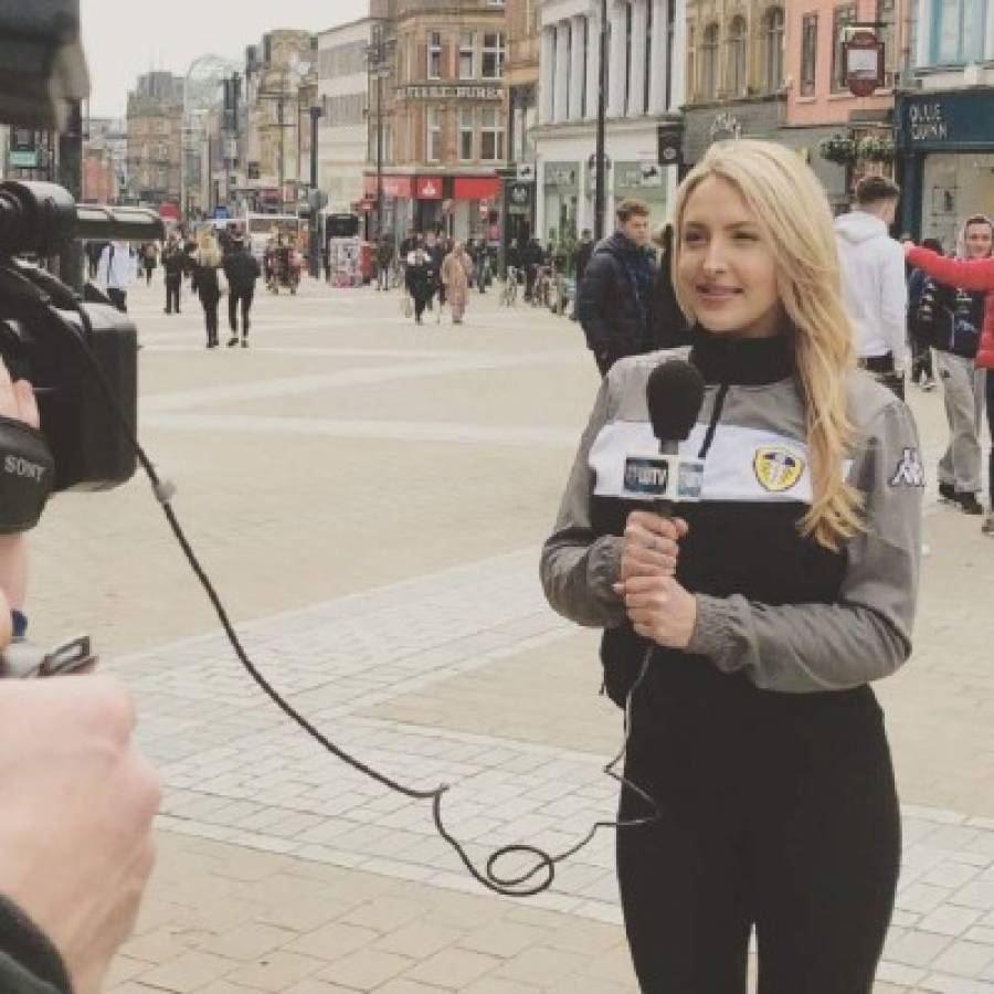 Emma Louise Jones, la sexy presentadora de Leeds TV que causa furor en redes