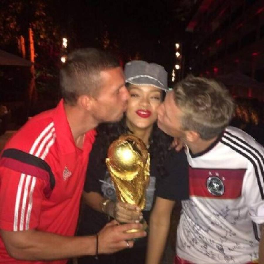 Rihanna y su eterna obsesión con los deportistas