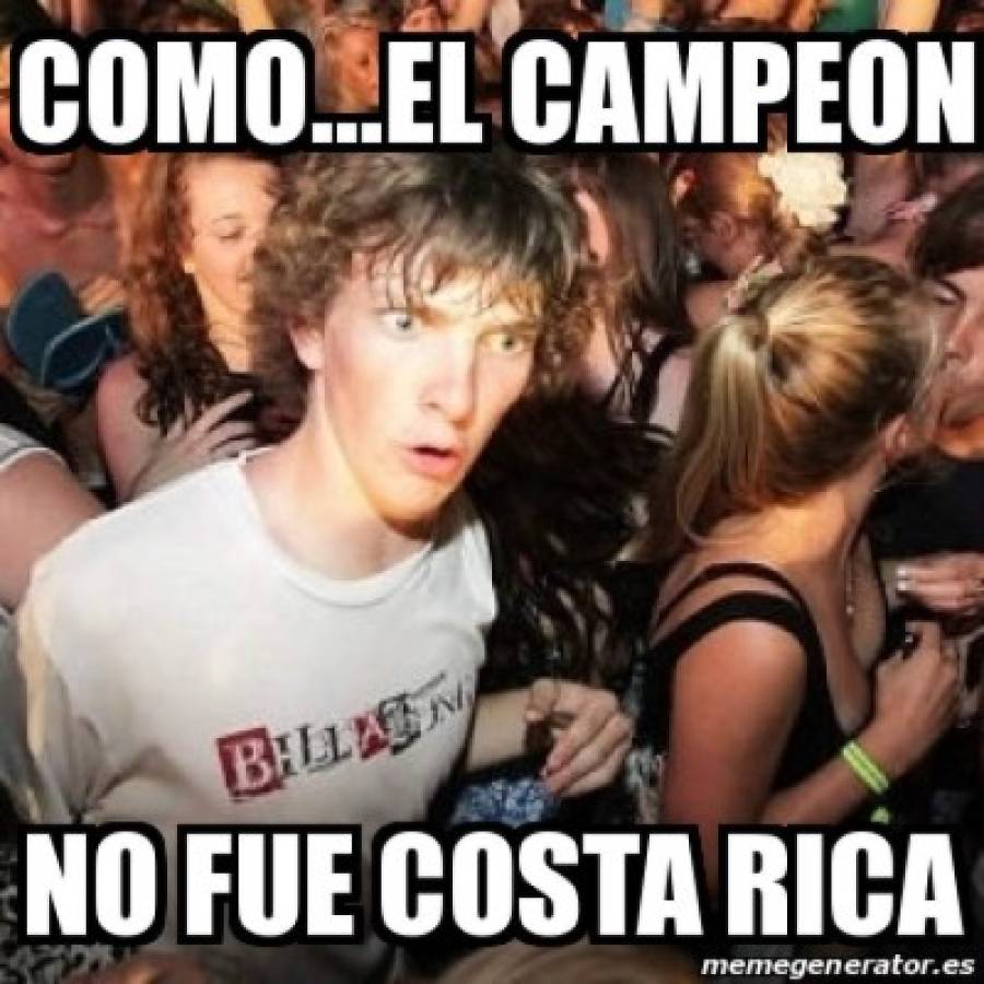 ¡Qué grande Honduras! Así celebran los memes su título de Copa Centroamericana