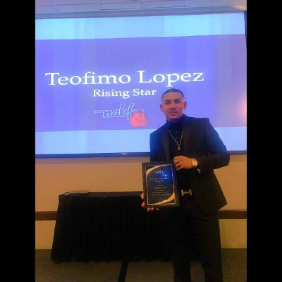 Las fotografías inéditas de boxeador hondureño Teofimo López