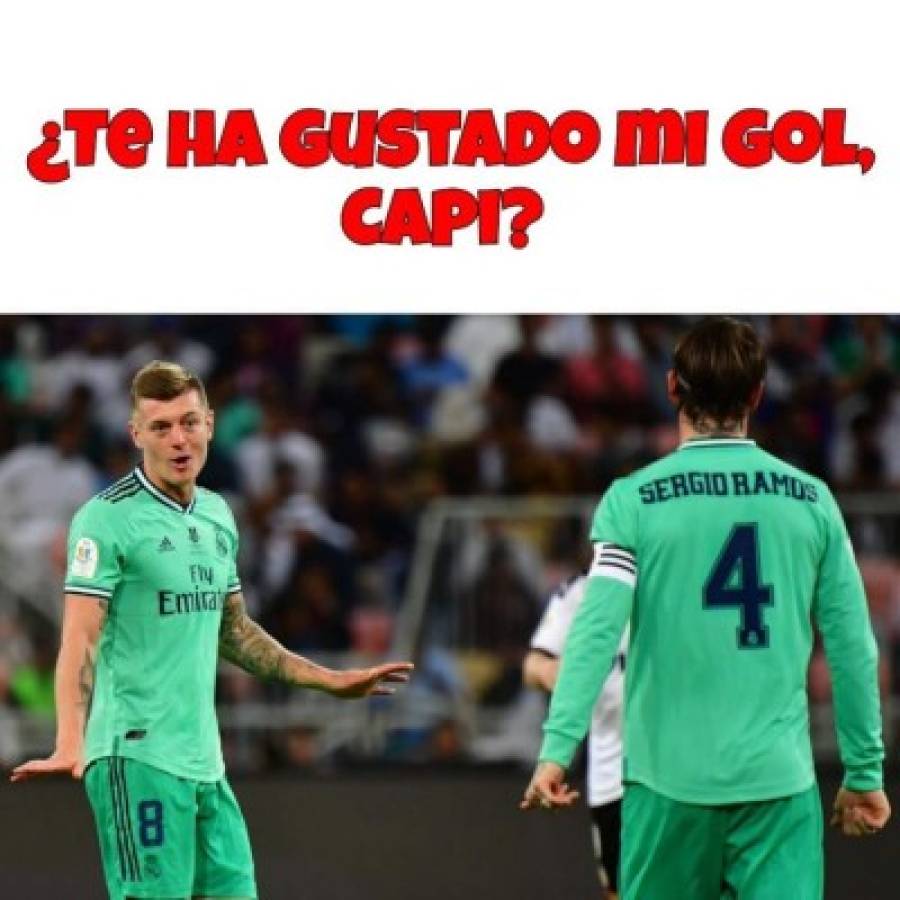 Real Madrid y Kroos, protagonistas de los memes tras la victoria sobre Valencia en la Supercopa