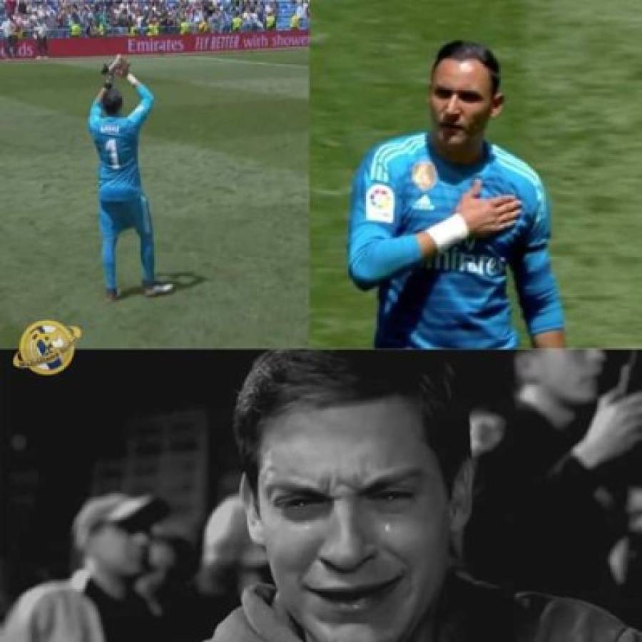 Barcelona, Keylor Navas y los memes de la última jornada de la Liga Española
