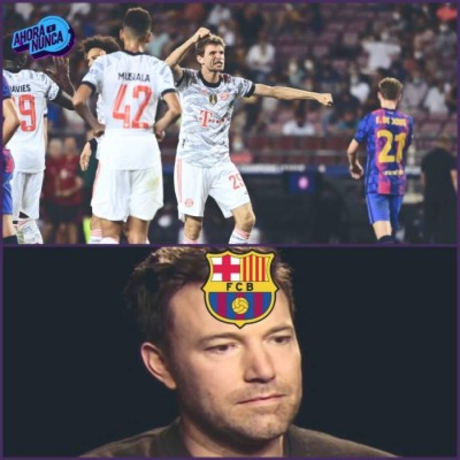 Bayern Munich golea otra vez y los memes destrozan al Barcelona; Cristiano Ronaldo no se salva