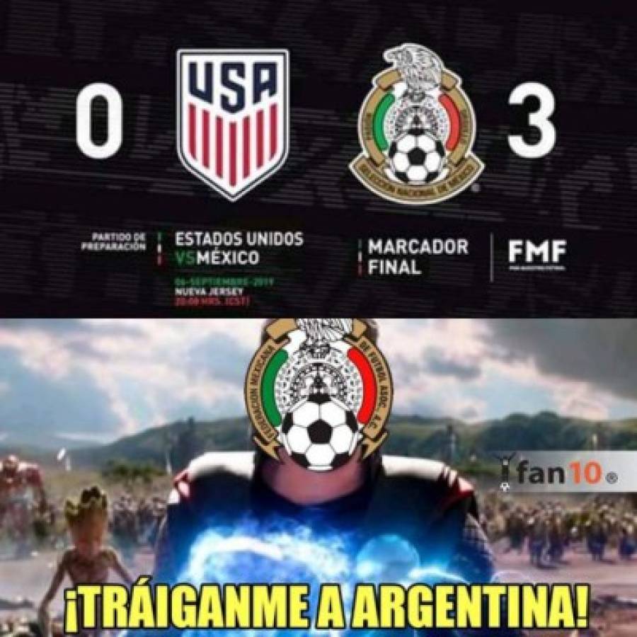 México y los memes destrozan a Estados Unidos tras la goleada en el MetLife Stadium