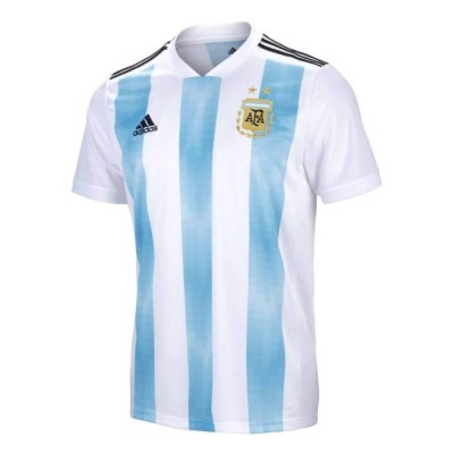 Todas las camisas que ha utilizado la selección de Argentina en la historia de los Mundiales