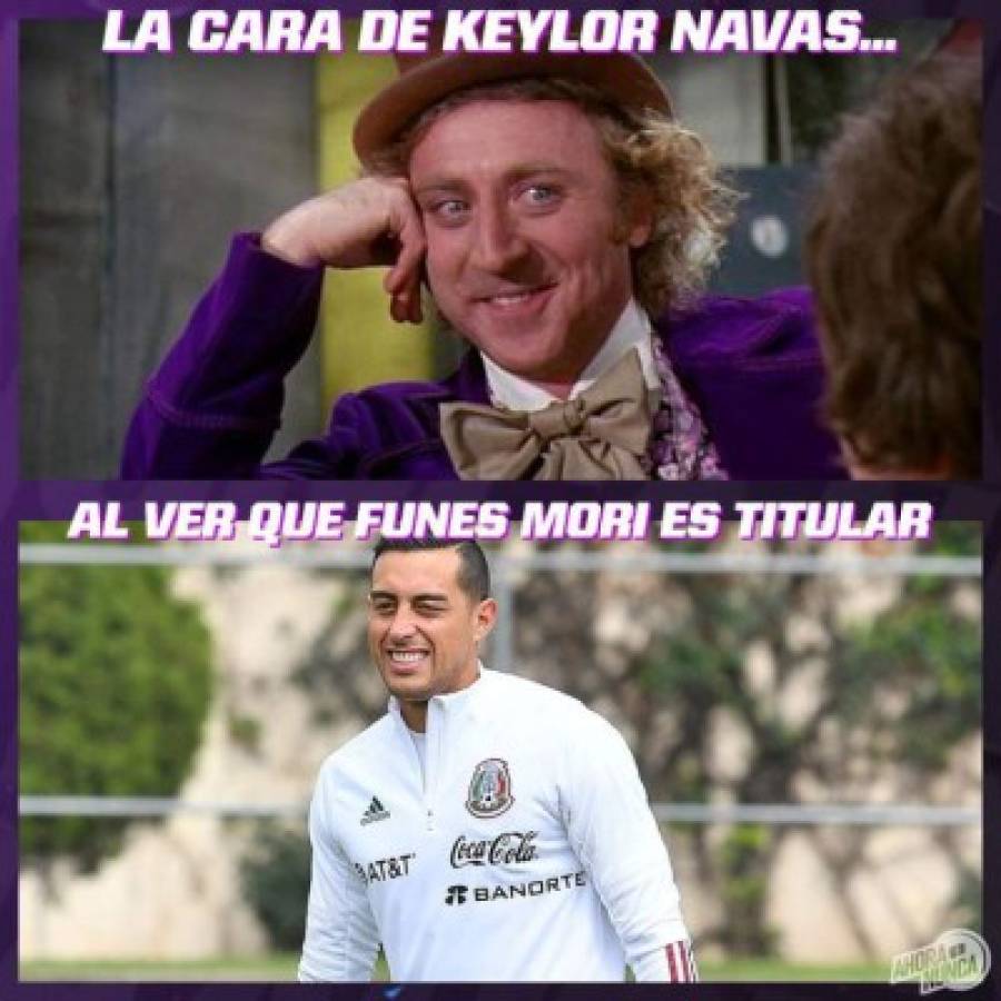 Los otros memes de la jornada 2 de la eliminatoria: Burlas a Keylor Navas, México y Honduras