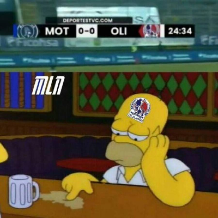 Los memes humillan al Olimpia y Motagua tras el amargo empate en el clásico capitalino