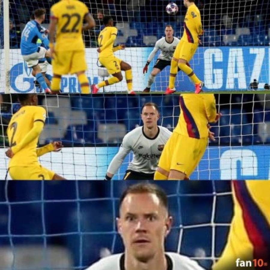 Los crueles memes contra Messi tras el empate del Barcelona ante el Napoli en la Champions