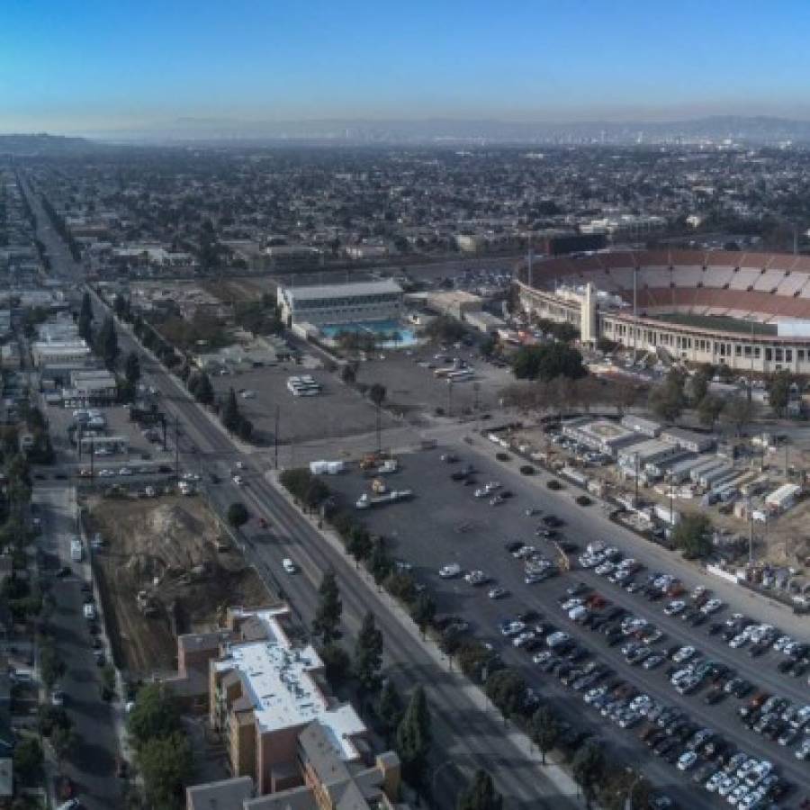 Así luce el estadio de Los Ángeles FC a casi tres meses de su inauguración