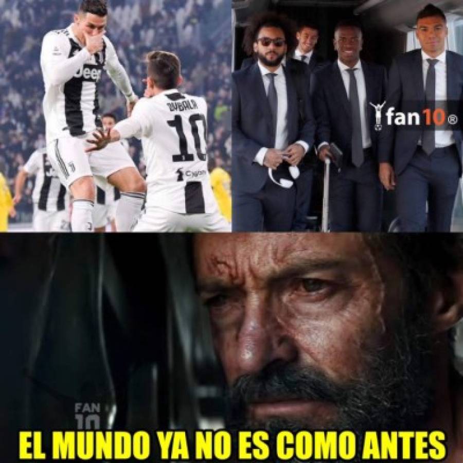 ¡Crueles! Marcelo es víctima de los memes tras el gol de Cristiano Ronaldo con la Juventus