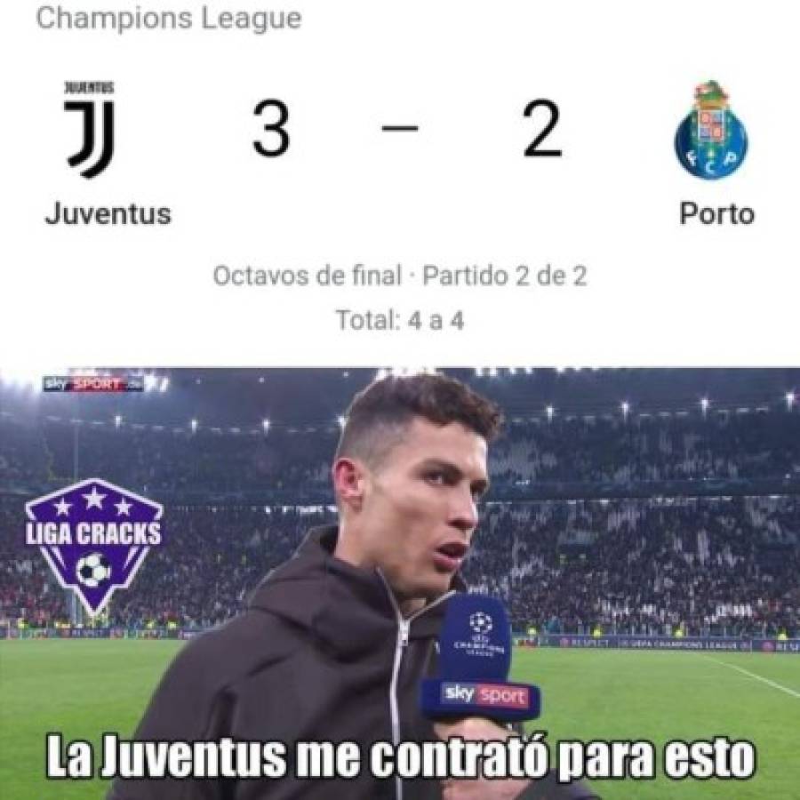 Los memes destrozan a Cristiano Ronaldo y a la Juventus tras quedar otra vez eliminados de la Champions