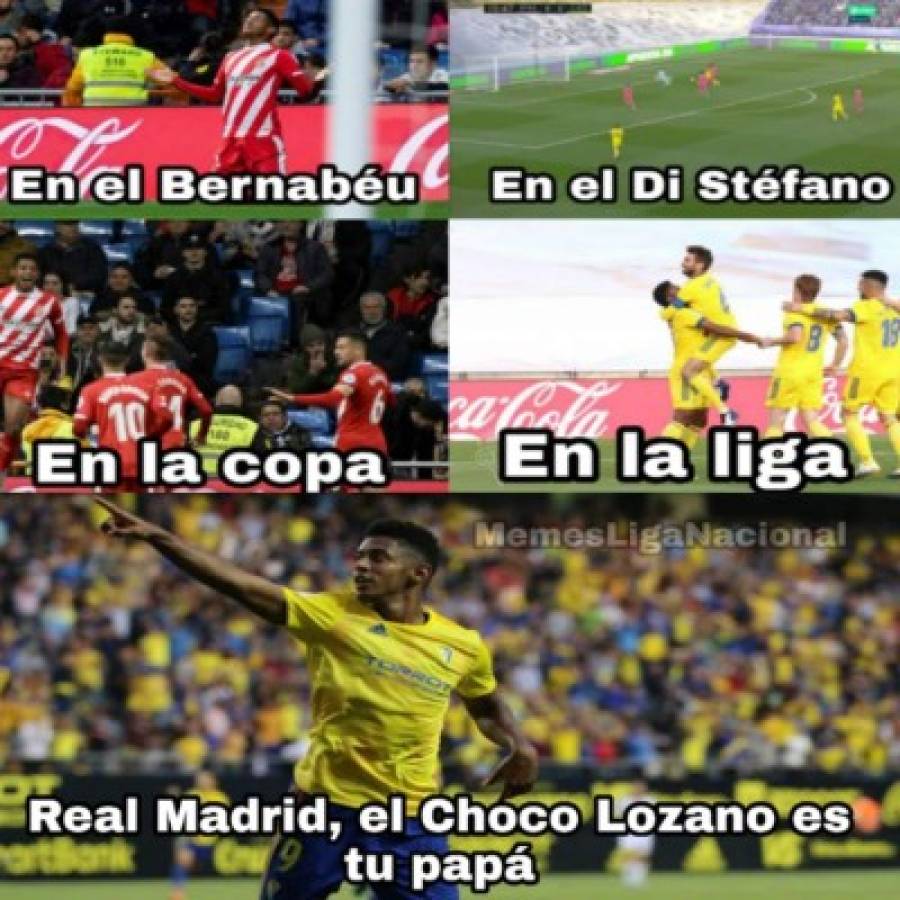 Los otros memes que hacen pedazos a Real Madrid tras la victoria de Cádiz y Choco Lozano